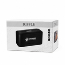 Беспроводная колонка Riffle с подсветкой гравировки, черный