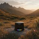 Магнитная беспроводная Bluetooth колонка-подставка Wave 5W, черная