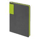 Ежедневник Flexy Star Sivilia Grey Edition Color А5, серо-салатовый, недатированный в гибкой обложке