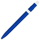 Ручка шариковая пластиковая Ravena Color, синяя/белая