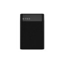 Внешний аккумулятор в металлическом корпусе Apria, 10000 mAh, черный