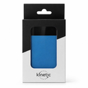 Внешний аккумулятор в металлическом корпусе Apria, 10000 mAh, синий