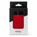 Внешний аккумулятор в металлическом корпусе Apria, 10000 mAh, красный