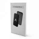Внешний аккумулятор Stormoway, 10000 mAh с беспроводной зарядкой, черный