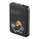 Внешний аккумулятор Fluffy, 5000 Mah, черный