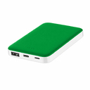 Внешний аккумулятор Fluffy, 5000 Mah, зеленый