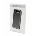 Внешний аккумулятор Groovy 10000 Mah с быстрой зарядкой, черный