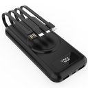 Внешний аккумулятор Authority с беспроводной зарядкой (5W), 10000 mAh, чёрный