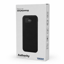 Внешний аккумулятор Authority с беспроводной зарядкой (5W), 10000 mAh, чёрный