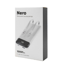 Внешний аккумулятор Nero с быстрой зарядкой (до 22,5W), 10000 mAh, белый
