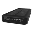 Внешний аккумулятор Xyron с солнечной панелью, 10000 mAh, черный