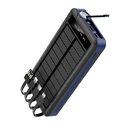 Внешний аккумулятор Xyron с солнечной панелью, 10000 mAh, синий
