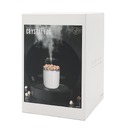 Светодиодный арома-увлажнитель с кристаллами соли Crystal Fog, белый