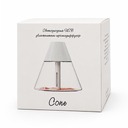 Светодиодный USB увлажнитель-аромадиффузор Cone, белый