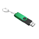 Флешка Twist Color 16 Гб , зеленая