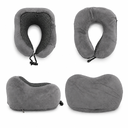 Подушка для путешествий в чехле Velora, тёмно-серая