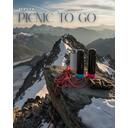 Термос Picnic Bright To Go, чёрный/голубой