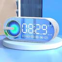 Колонка беспроводная MyTone Sound Clock c часами, белая