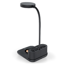 Лампа-органайзер Crolly c беспроводной зарядкой 15W, черный