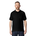Футболка поло PREMIUM COTTON ADULT DOUBLE PIQUE, ЧЕРНЫЙ S