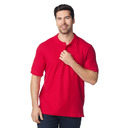 Футболка поло PREMIUM COTTON ADULT DOUBLE PIQUE, КРАСНЫЙ S