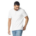 Футболка поло PREMIUM COTTON ADULT DOUBLE PIQUE, БЕЛЫЙ S
