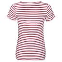 Футболка Miles Women белая с красным, размер XXL