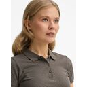 Рубашка поло женская Brandy Women темно-серый с белым, размер XL