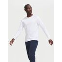 Футболка с длинным рукавом Sporty LSL Men белая, размер M