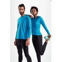 Футболка с длинным рукавом Sporty LSL Men ярко-бирюзовая, размер XXL