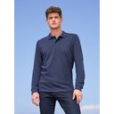 Рубашка поло мужская с длинным рукавом Perfect LSL Men красная, размер S