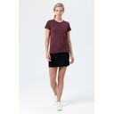 Футболка женская Regent Fit Women бордовый меланж, размер L