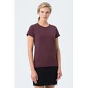 Футболка женская Regent Fit Women бордовый меланж, размер M