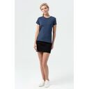 Футболка женская Regent Fit Women синий меланж, размер S