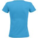 Футболка женская Regent Fit Women, ярко-бирюзовая, размер M