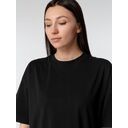 Футболка оверсайз женская Boxy Women, темно-серая (графит), размер L
