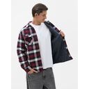 Куртка-рубашка оверсайз унисекс Noah, бордовая, размер 3XL/4XL