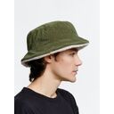 Панама Bucket двусторонняя, хаки с бежевым, размер S/M