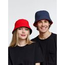 Панама Nylon двусторонняя, темно-синяя с красным, размер S/M