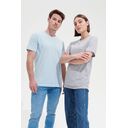 Футболка унисекс Tuner, черный меланж, размер S