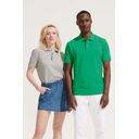 Рубашка поло унисекс Pegase, серый меланж, размер L