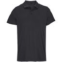 Рубашка поло унисекс Pitcher, черная, размер 3XL