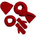 Варежки Nordkyn, глубокий красный, размер L/XL