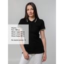 Рубашка поло женская Virma Stripes Lady, черная, размер S