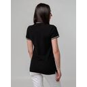 Рубашка поло женская Virma Stripes Lady, черная, размер L