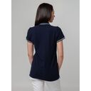 Рубашка поло женская Virma Stripes lady, темно-синяя, размер XL