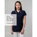 Рубашка поло женская Virma Stripes Lady, темно-синяя, размер XXL
