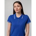 Рубашка поло женская Virma Stripes Lady, ярко-синяя, размер S