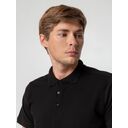 Рубашка поло мужская Virma Stretch, черная, размер L