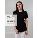 Рубашка поло женская Virma Stretch Lady, черная, размер S